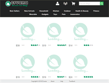 Tablet Screenshot of ervana.com
